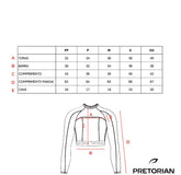 RASH GUARD COMPRESSÃO MANGA LONGA PRETORIAN